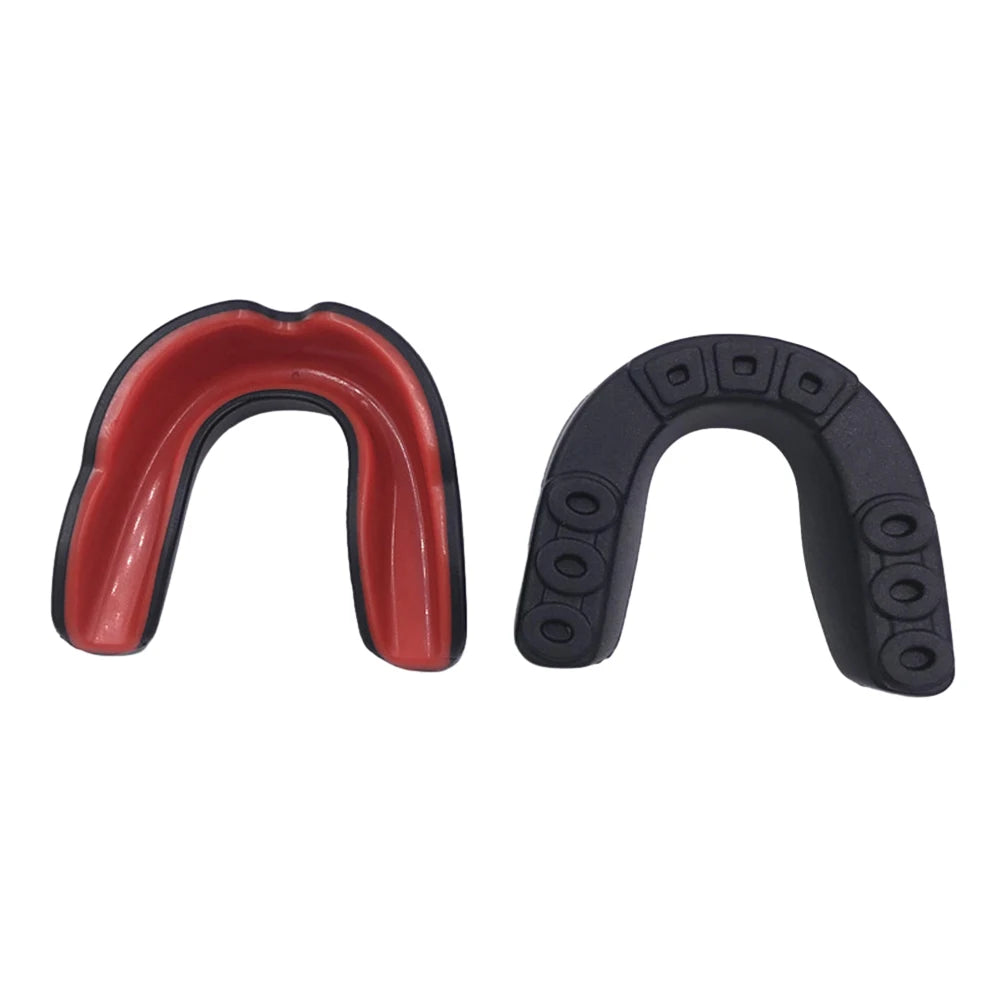 Fighting Training Mouth Guard Boxing Gum Shield Slim Fit Adult Sports Mouthguard Football Wrestling Boxing Teeth Protection exovai.com