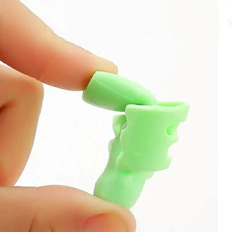 1/3pcs Children Writing Pencil Pan Holder Kids Learning Practise Silicone Pen Aid Grip Posture Correction Device for Students exovai.com