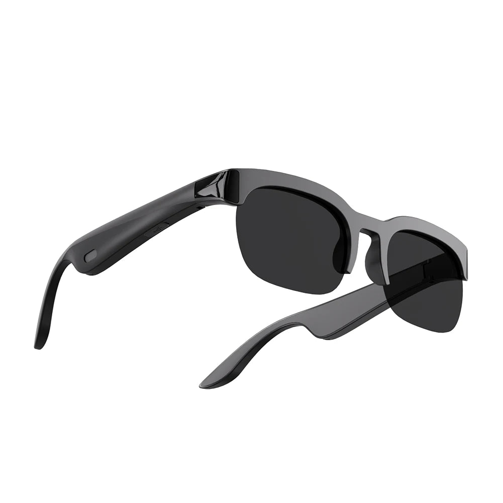 Smart Glasses AI Translator Hands-Free Music & Calls Audio Glasses UV Protection Outdoor Sports Headphones for Men Women exovai.com