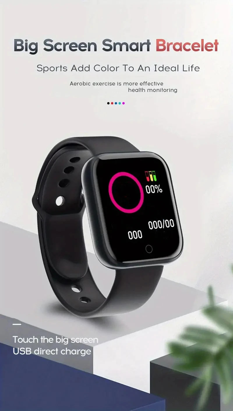 Smart Watch For Men Women Wristwatch Bluetooth Connect Phone Music Player Fitness Sport Bracelet Health Monitor Digital Watches exovai.com