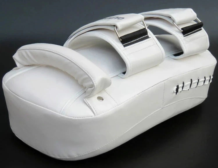 PU Leather Kickboxing Target Professional Curved Boxing Muay Thai Hand Target Arts Taekwondo Karate Training Punching Pads exovai.com