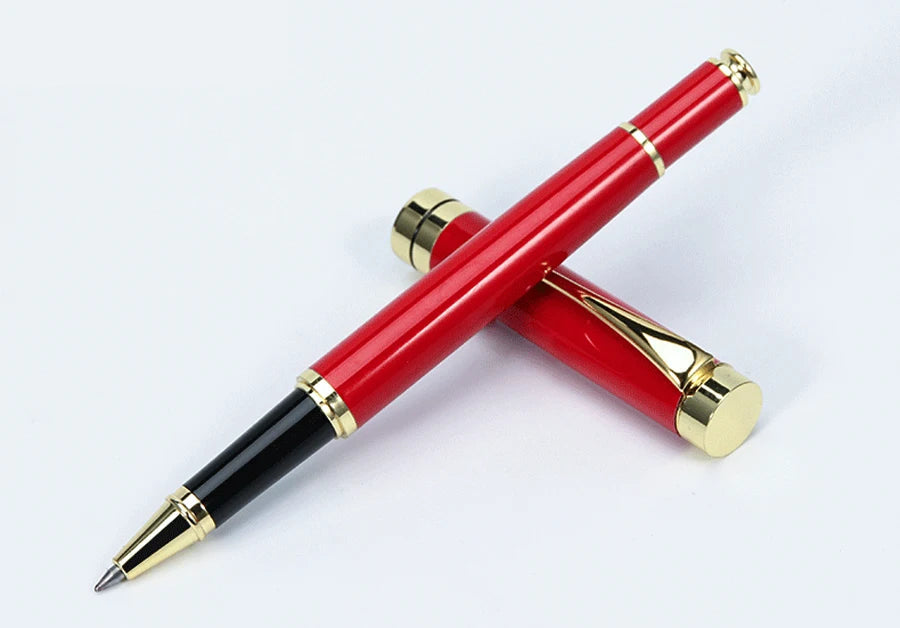 Gift Box Packaging Luxury Custom Gel Metal Pen Stationery Set Text Writing Pretty Office Ballpoint School Supplies 2024 Store exovai.com