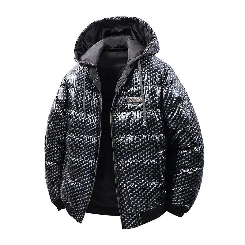 Thickened Warm Men Cotton Parkas Fashion Casual Style Roupas Masculinas Comfortable Wind-Resistant Clothing Quality Zipper Coat exovai.com