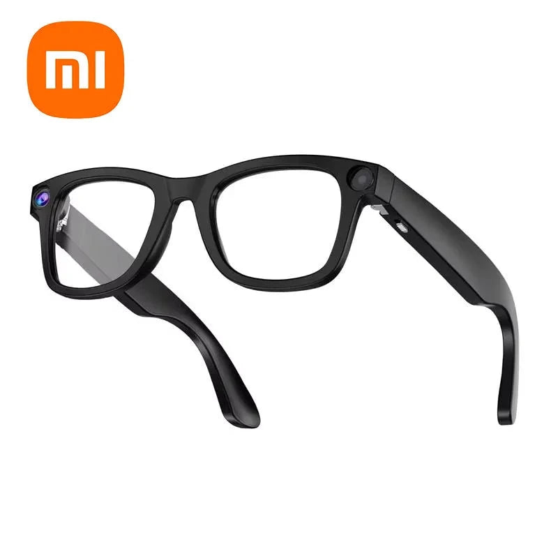 Xiaomi 4k Smart AI Bluetooth Glasses HD 800W pixel Shooting Waterproof Camera Photo Video Voice Call Translation Smart Glasses exovai.com