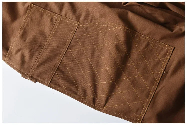 Japanese Style Loose Fit Jumpsuit Cargo Pants Bell Bottoms Dad Pants Ins Popular Same Style Tank For Men Women exovai.com