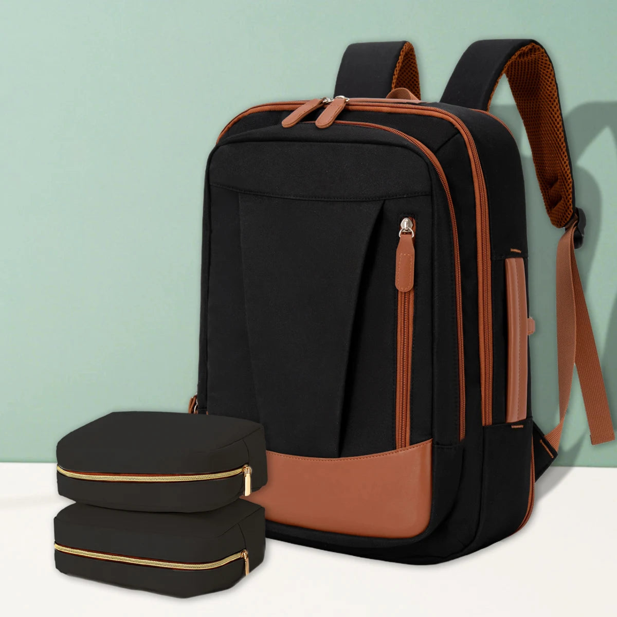 Backpack for Women 2025 New Simple Business Computer Backpack Outdoor Large Capacity Travel Bag Student School Bag for Boys exovai.com