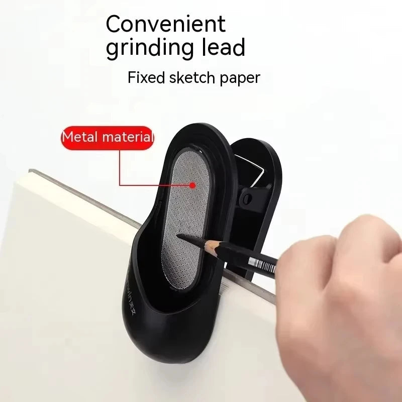 Drawing Pencil Auxiliary Charcoal Pencil Sharpener Art Sketch Drawing Board Clip Pencil Sharpener Tool Art Supplies exovai.com