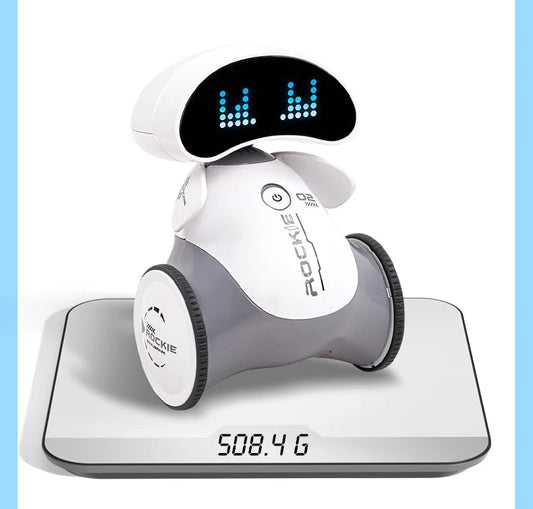 Robot Rc Emo Smart Intelligent Infrared Touch Sensor 2.4G Wireless Programming Robo Remote Control Robot Toys for Boys Girls exovai.com