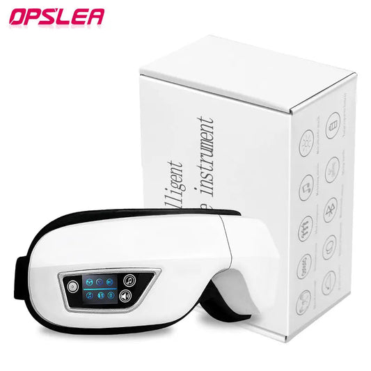Eye Massager with Smart Airbag Compress Vibration Heating Eye Care Instrument Bluetooth Music Massage Relax Improve Eye Fatigue exovai.com