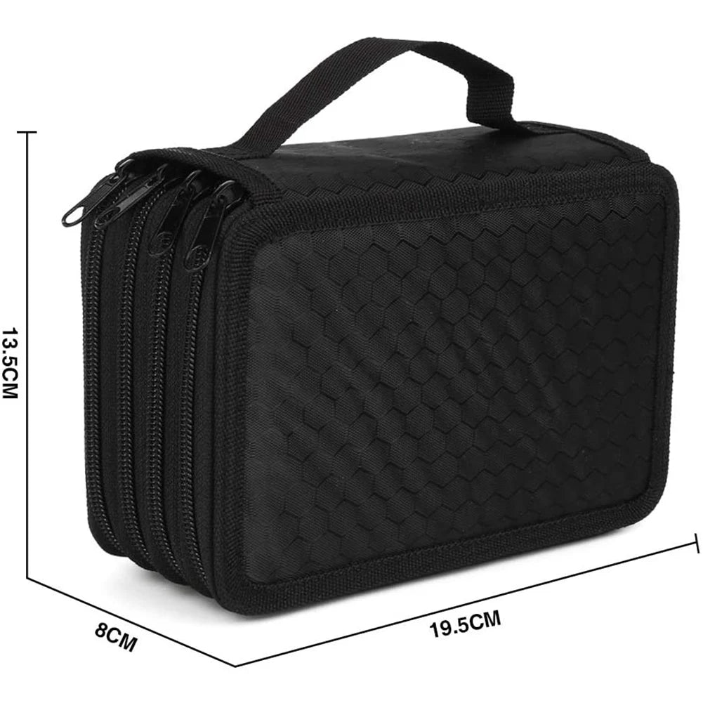 Pencil Case Boy, 72 Slots Pencil Case Large Capacity Student Stationary Case Colored Pencils Holder, Durable exovai.com