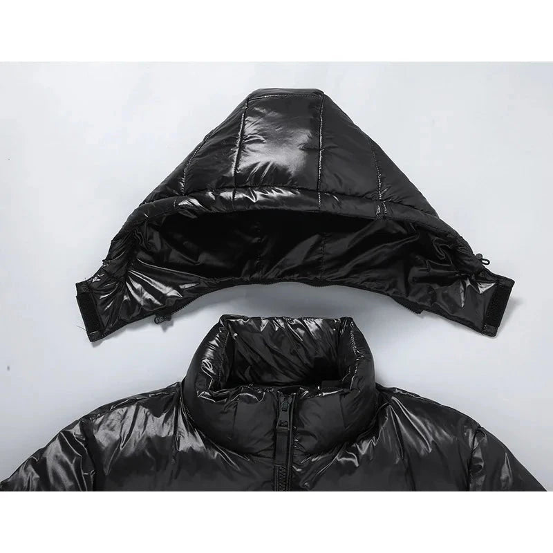 FGKKS Men Winter Down Jacket Brand New Classic Outdoor High Tech Couple Hooded Outwear Women Duck Down Parka Feather Jacket exovai.com