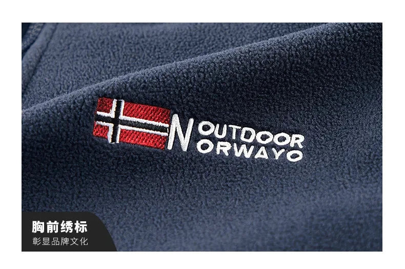 Winter New Fashion Trend Retro Sports Thick Warm Lamb Wool Jacket Men's Casual Loose Comfortable High-Quality Plus Size Jacket exovai.com