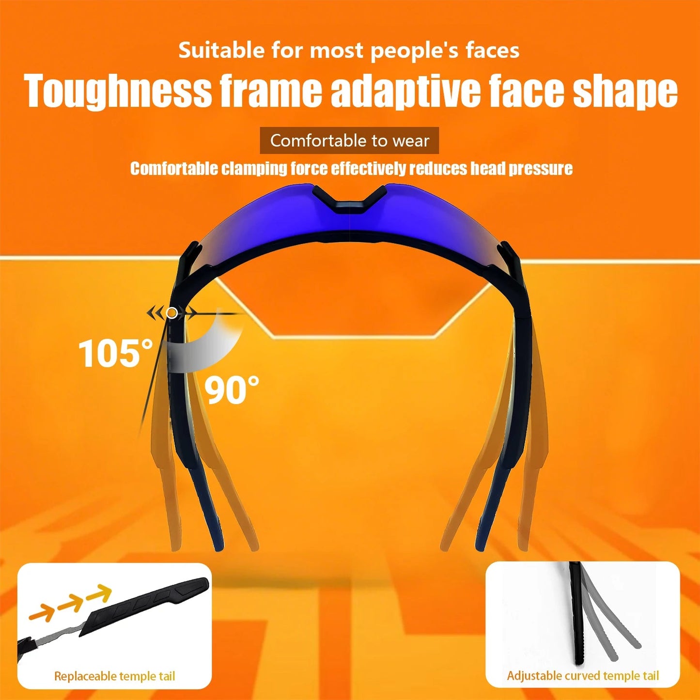 LIGE New Smart Cycling Glasses Men AI Voice Assistant Smart Sunglasses Outdoor Sport Bluetooth Call Music Smart Glasses Women exovai.com