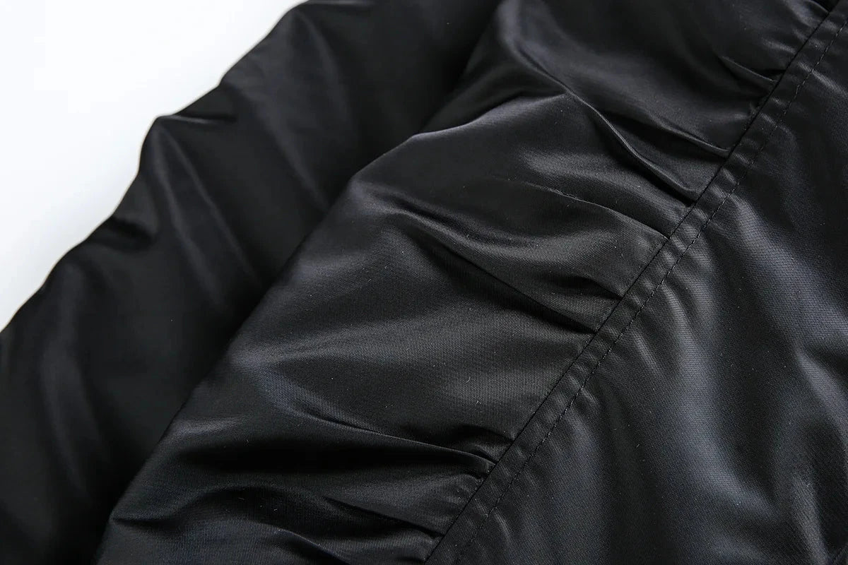 Men Winter Jackets Fur Collar Thicken Warm Parkas Coat Streetwear Harajuku Hip Hop Oversized Padded Jackets Outwear exovai.com