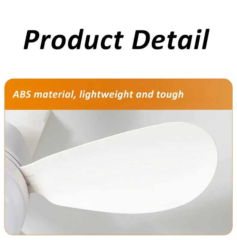 Ceiling Fans with Lights 16 Inch Fan Light With Remote Control Dimmable Noiseless White Ceiling Fan for Kitchen Office Bathroom exovai.com