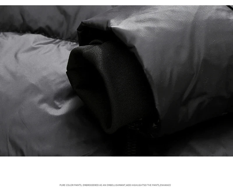 New Winter Men Warm Parkas Jacket Coat Mens Autumn Hooded Casual Brand Windproof Outwear Hat Parkas Jacket Male exovai.com