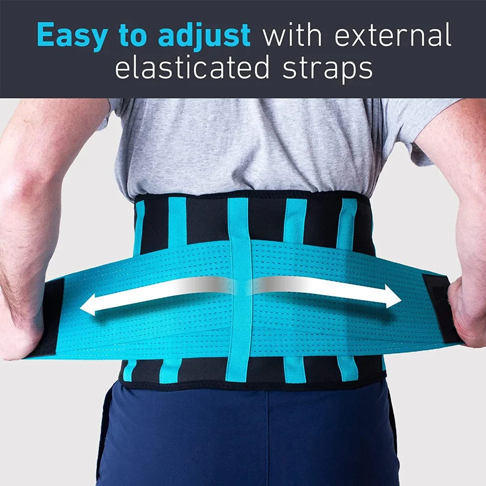Back Brace for Back Pain Relief,Lower Back Lumbar Support Belt for Herniated Disc,Breathable Lumbar Brace for Men Women exovai.com