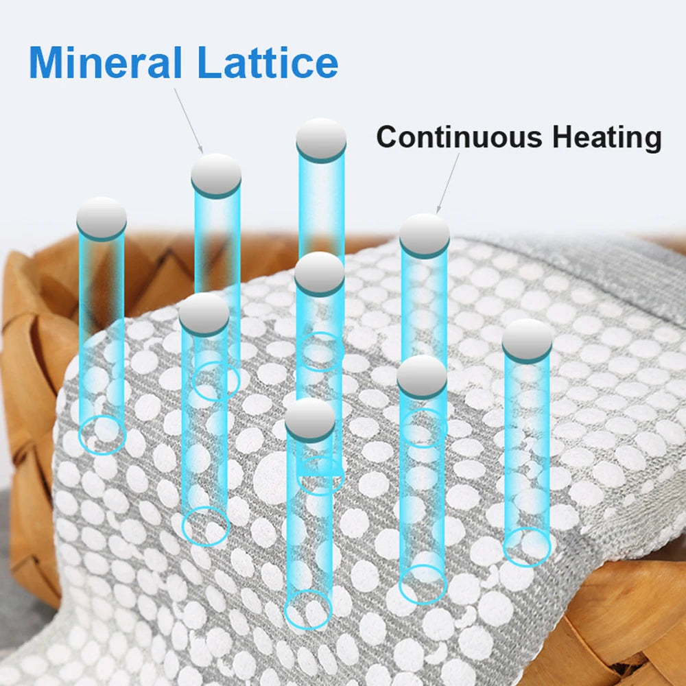 Tourmaline Injury Recovery 2PCS Pain Relief Knee Pads Warm Knee Brace Support Knee Pads Self Heating exovai.com