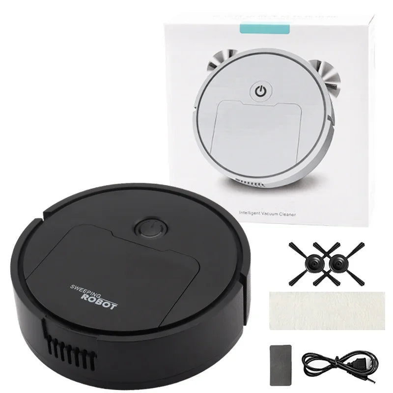 Fully Automatic Sweeping Robot Suction And Sweeping Mop Household Lazy Person Intelligent Three In One Sweeping Machine exovai.com