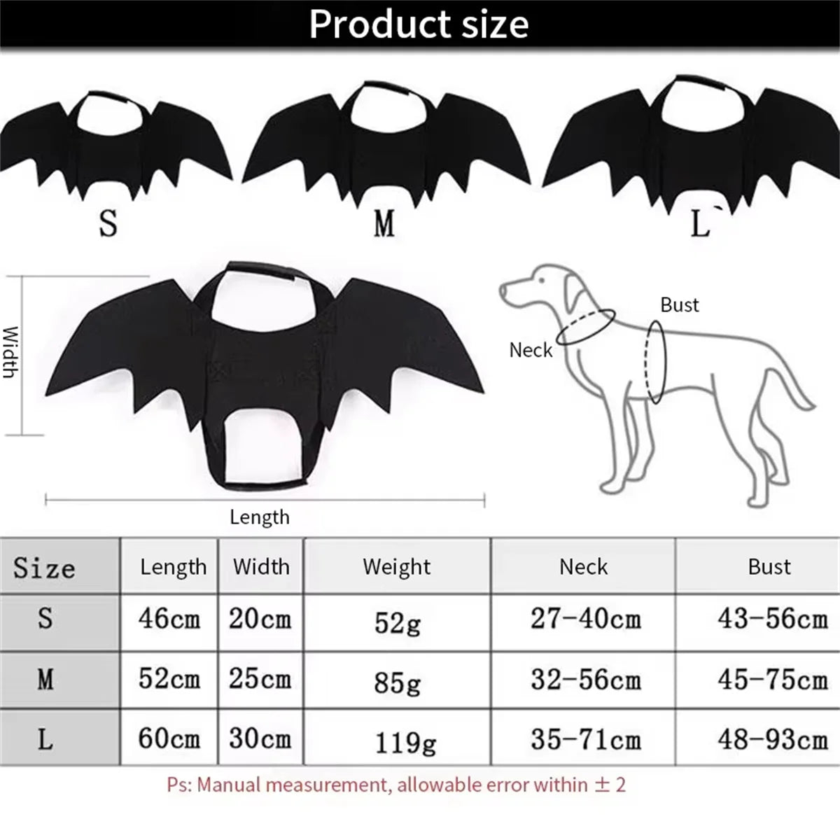 Halloween Cat Clothes Bat Wings Funny Dog Cosplay Costume With pumpkin bells 2023 New Dog Clothes Pet Supplies exovai.com