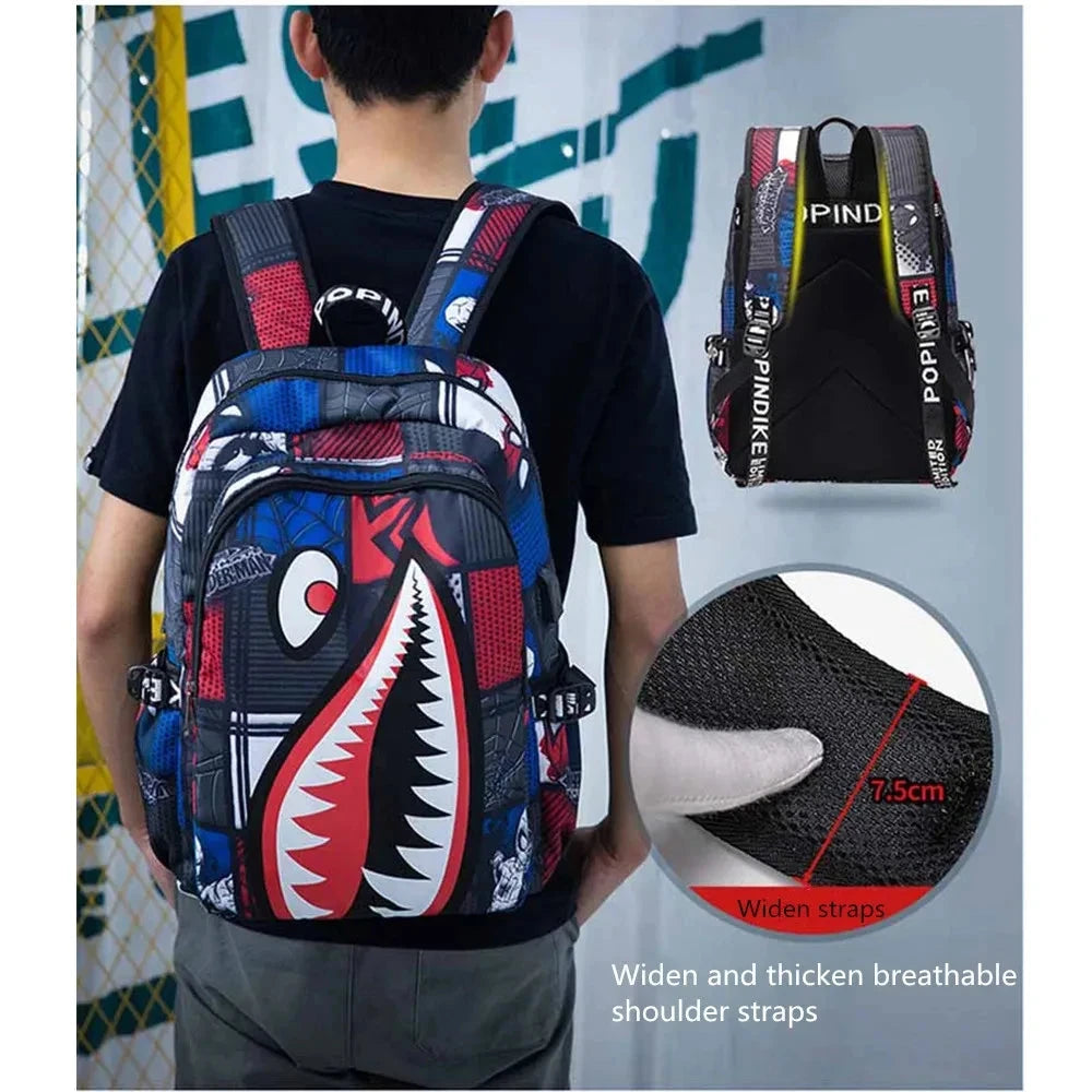 Anti-theft Backpack Men Waterproof Rucksack Backpacks for Women of Fabric Casual Travel Backpack Senior School Student Schoolbag exovai.com
