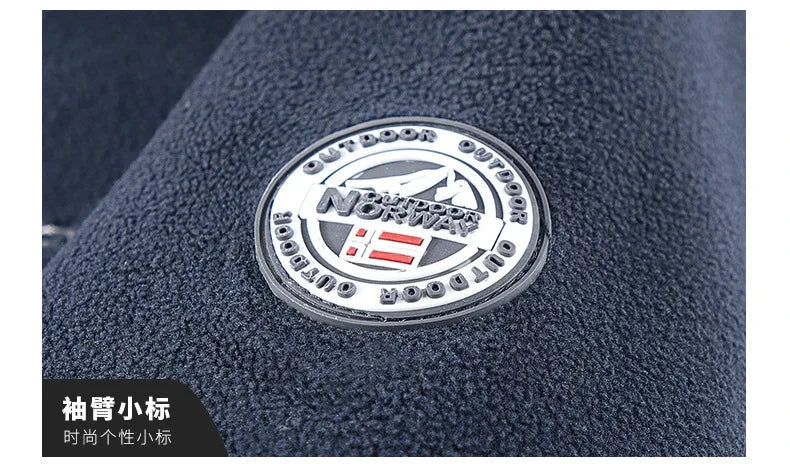 Winter New Fashion Trend Retro Sports Thick Warm Lamb Wool Jacket Men's Casual Loose Comfortable High-Quality Plus Size Jacket exovai.com