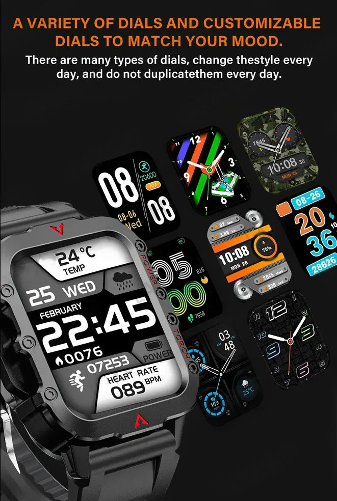 2025 New Smartwatch For Women GPS Smart Watch Men 1.71 Inch HD Display GPS & Make/Receive Phone Calls 400mAh Battery Braceletes exovai.com