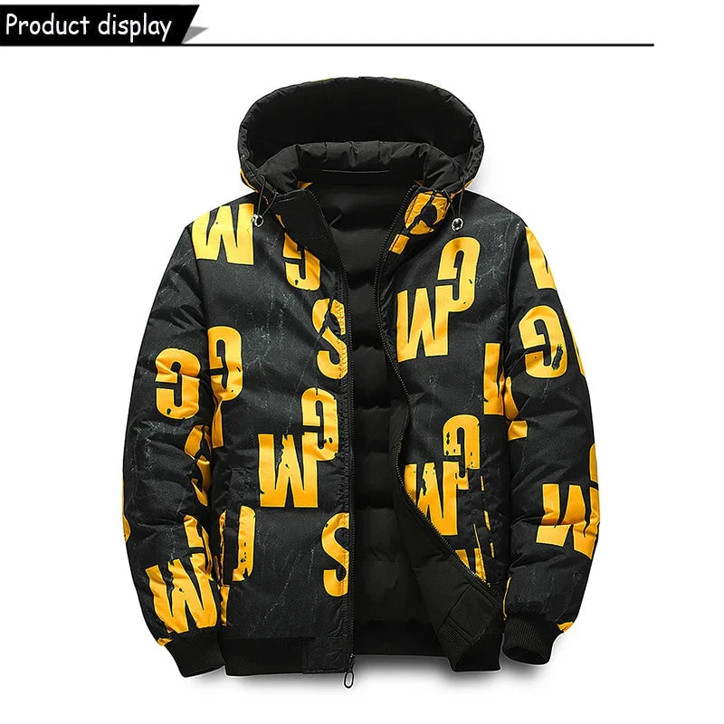 Winter Men Outdoor Windbreak Brand Removable Hooded Jacket Men Windbreak Thick Warm Casual Fashion Parka Jacket Coat Male Hots exovai.com