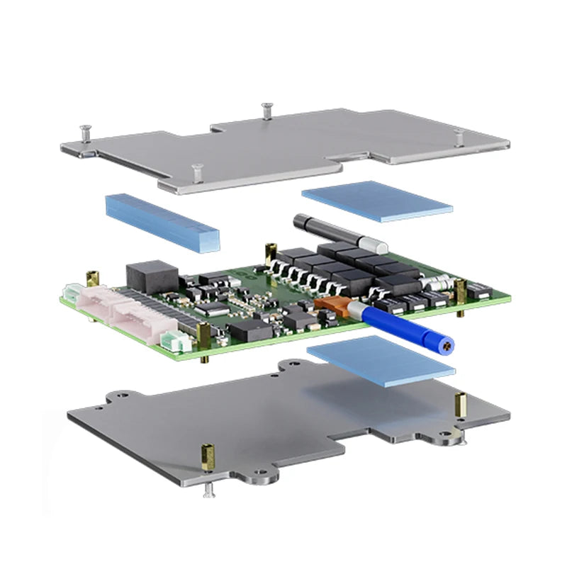ANT smart BMS 4S Li-ion Lifepo4 LTO Battery smart bms 12V continuous 130A peak 325A Bluetooth Built-in smart balance board exovai.com