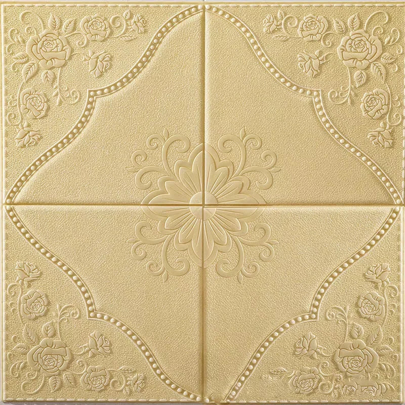 70cm * 70cm Decorative Waterproof Moisture proof Mold proof Wallpaper Self adhesive Ceiling, Bedroom 3D Background Wallpaper exovai.com