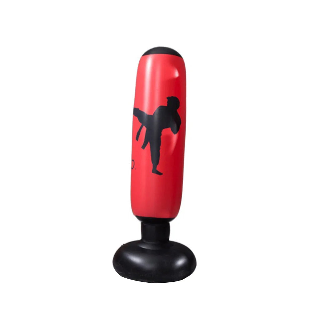 Inflatable Punching Boxing Bag Fitness Training Boxing Sack PVC Sports Fight Column Toy Kids Boxing Fight Pressure Sandbag exovai.com
