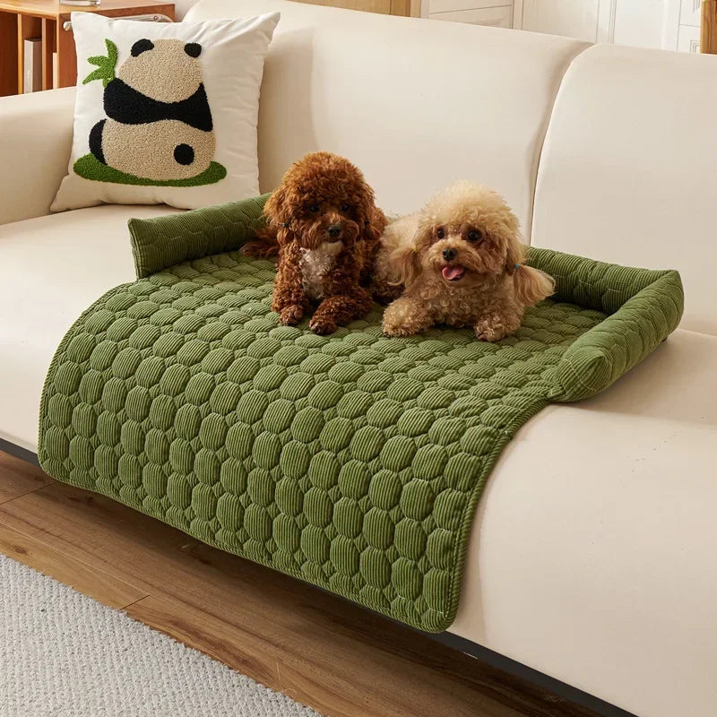 1PC Winter Warm Dog Bed Mats Super Soft  Plush Pet Blanket Pad Mat for Small Dogs Plush Neck Pillow Cat Nest Travel & Indoor exovai.com