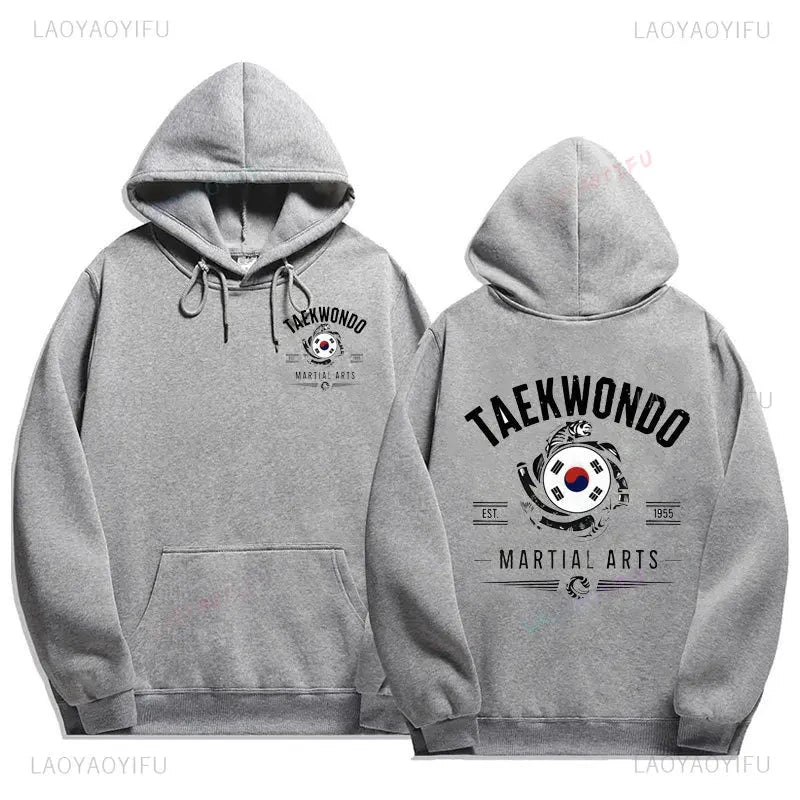 Muay Thai The Fist of King - Thailand Martial Art Pullover Hoodie Men Wai Kru Thailand Men Casual Pullovers 2024 New Style Tops exovai.com