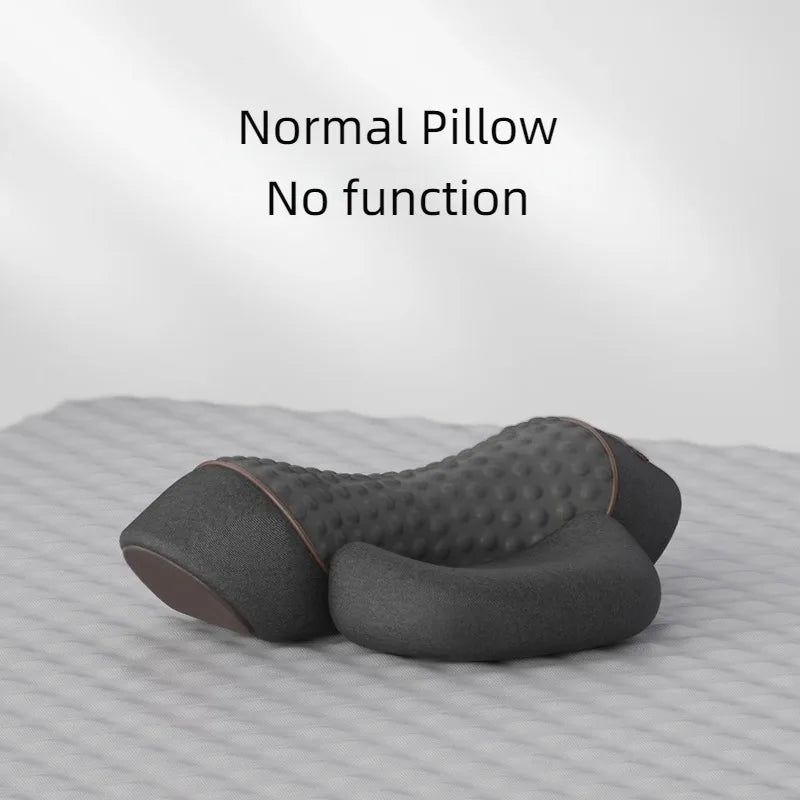 Hot Cervical Pillow Spine Sleeping Neck Massager Spine Non-traction Heating Compress Neck Masajeador Pillow Relaxation Treatment exovai.com