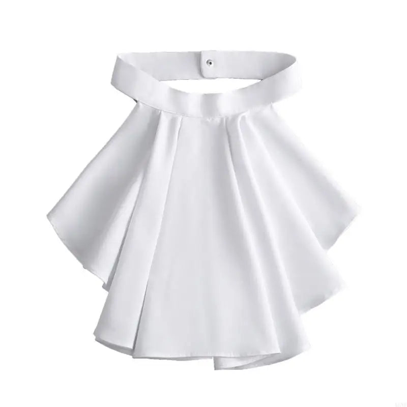 Y3NE Lace Jabot Collar Victorian Theme Party Neckwear Cosplay Accessory Collar for Halloween Teaparty Dressingup Neckpiece exovai.com