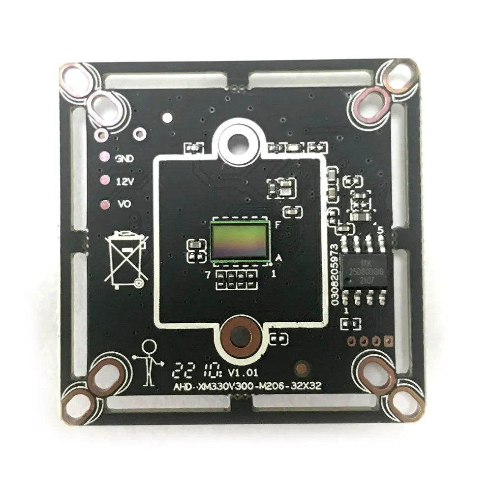 HD 1080P AHD CCTV camera module 2MP CMOS Security PCB Main board + 3mp lens and cable exovai.com