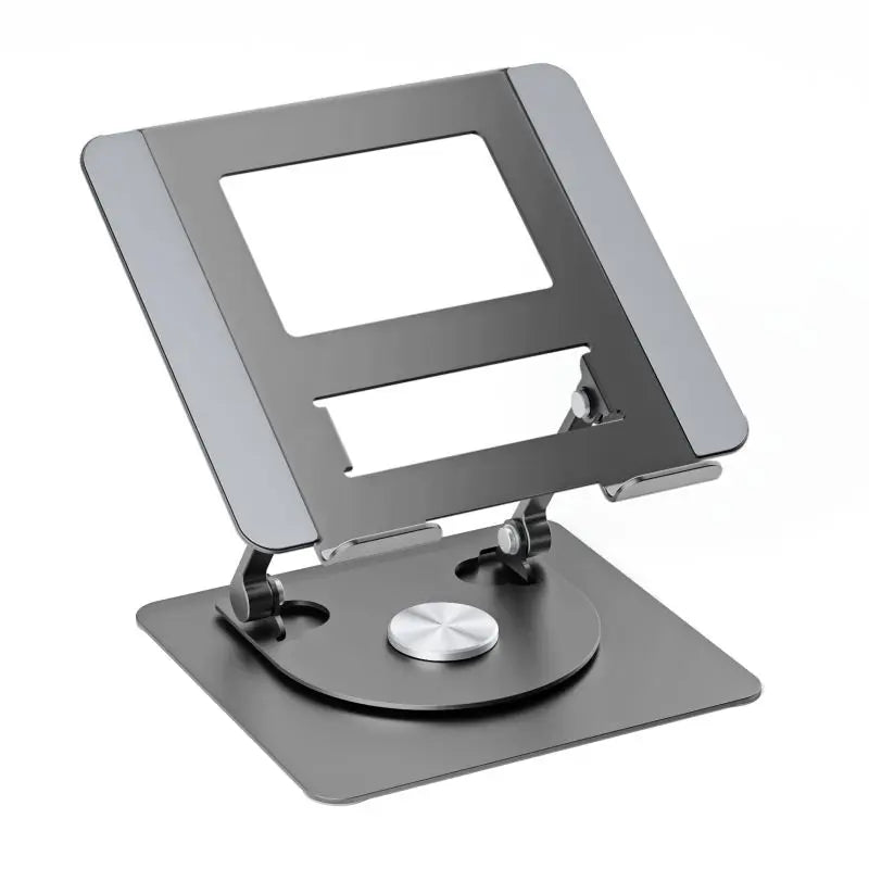 Laptop Stand 360° Rotating Base Foldable Computer Desk Riser  Aluminum Alloy Compatible MacBook Pro/Air Notebook 10- 17.5Inches exovai.com