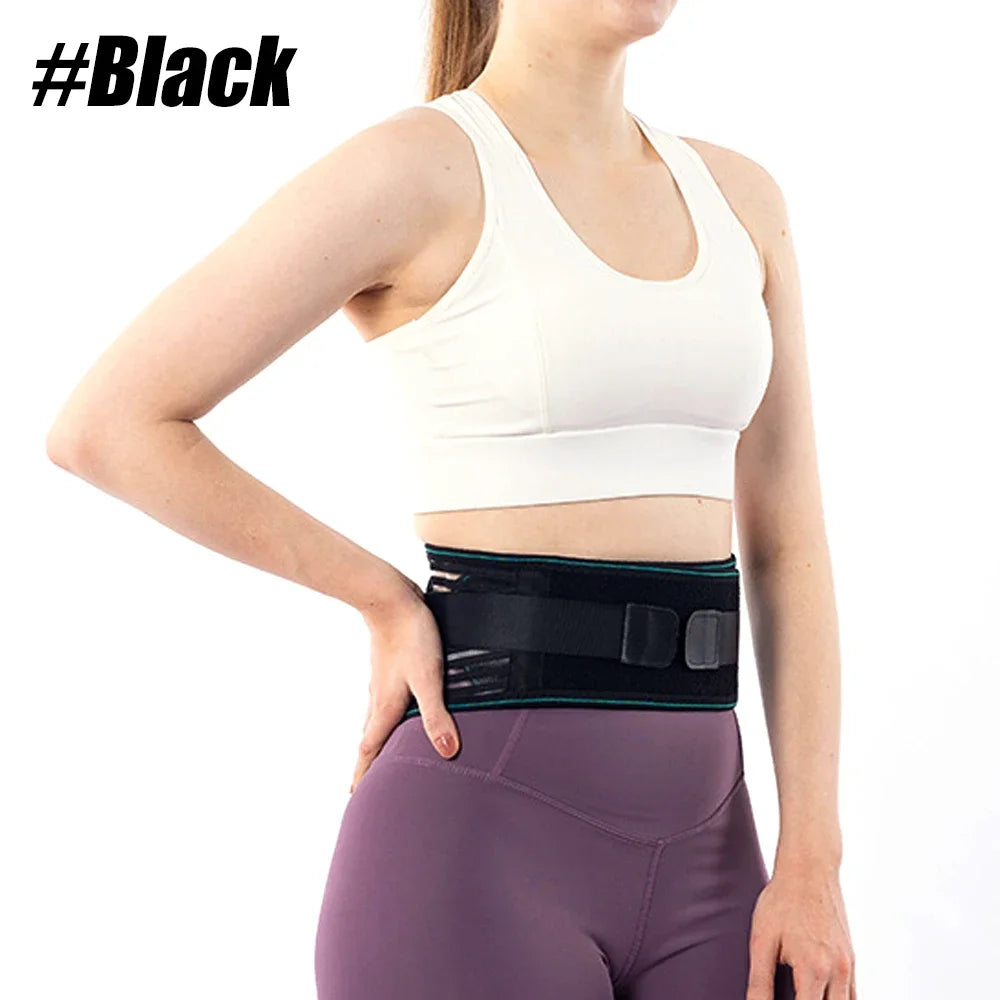 1PCS Back Brace Belt - Adjustable Lumbar Support for Lower Back Pain - Breathable, Comfortable,and Ideal for Work & Everyday Use exovai.com