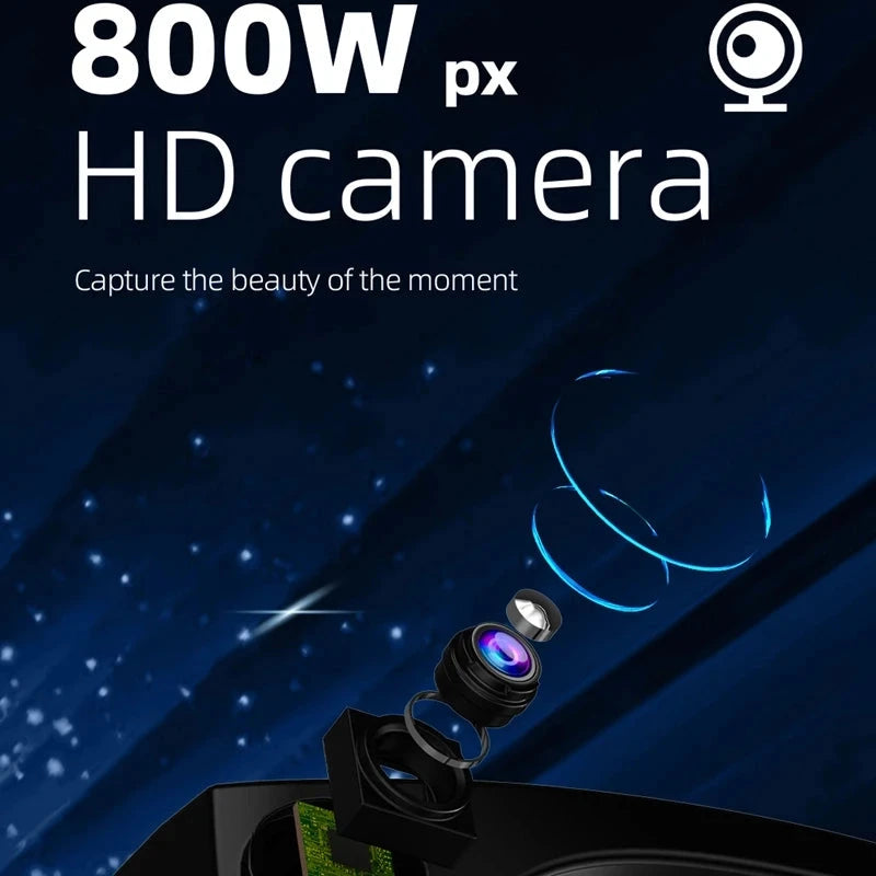 Xiaomi 4k Smart AI Bluetooth Glasses HD 800W pixel Shooting Waterproof Camera Photo Video Voice Call Translation Smart Glasses exovai.com