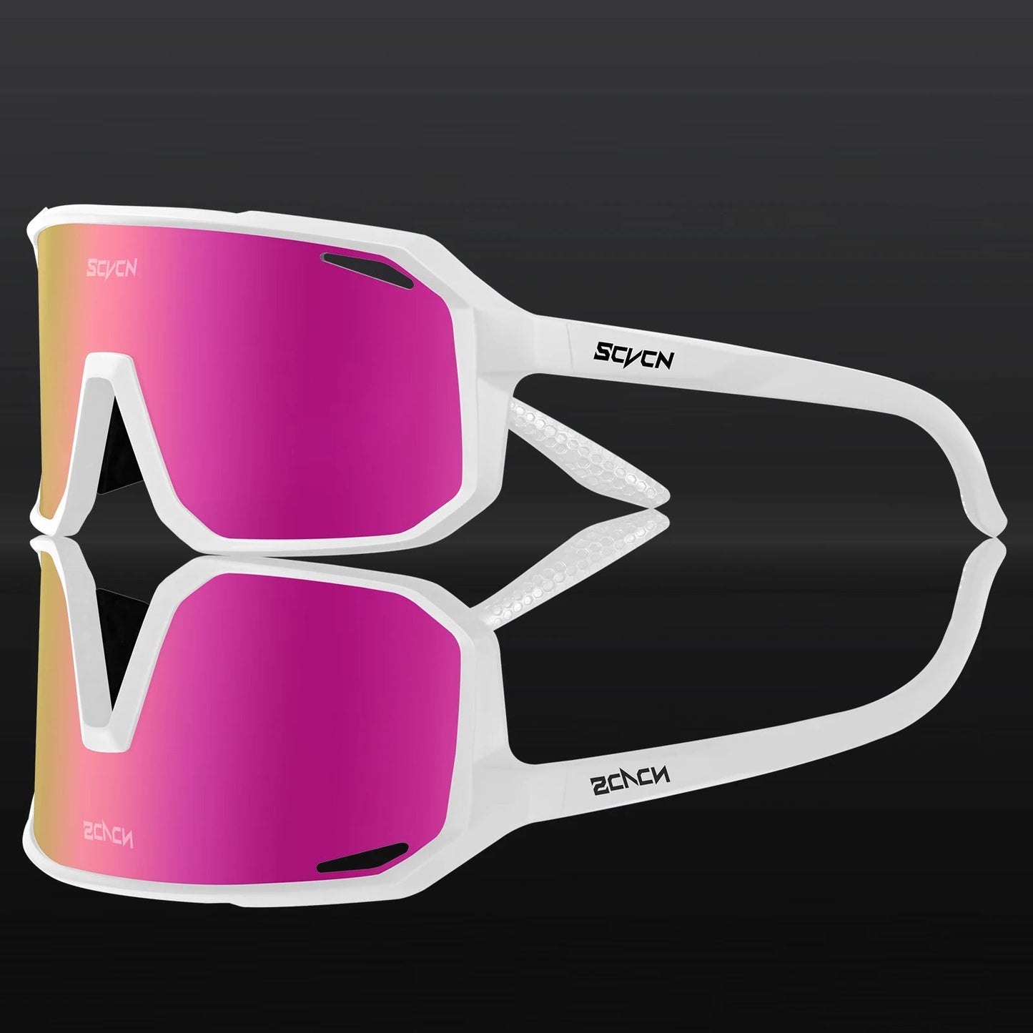SCVCN New Cycling Glasses Bike Sunglasses Men UV400 Eyewear Outdoor Sports MTB Goggles Bicycle Women Riding Hiking Sunglasses exovai.com