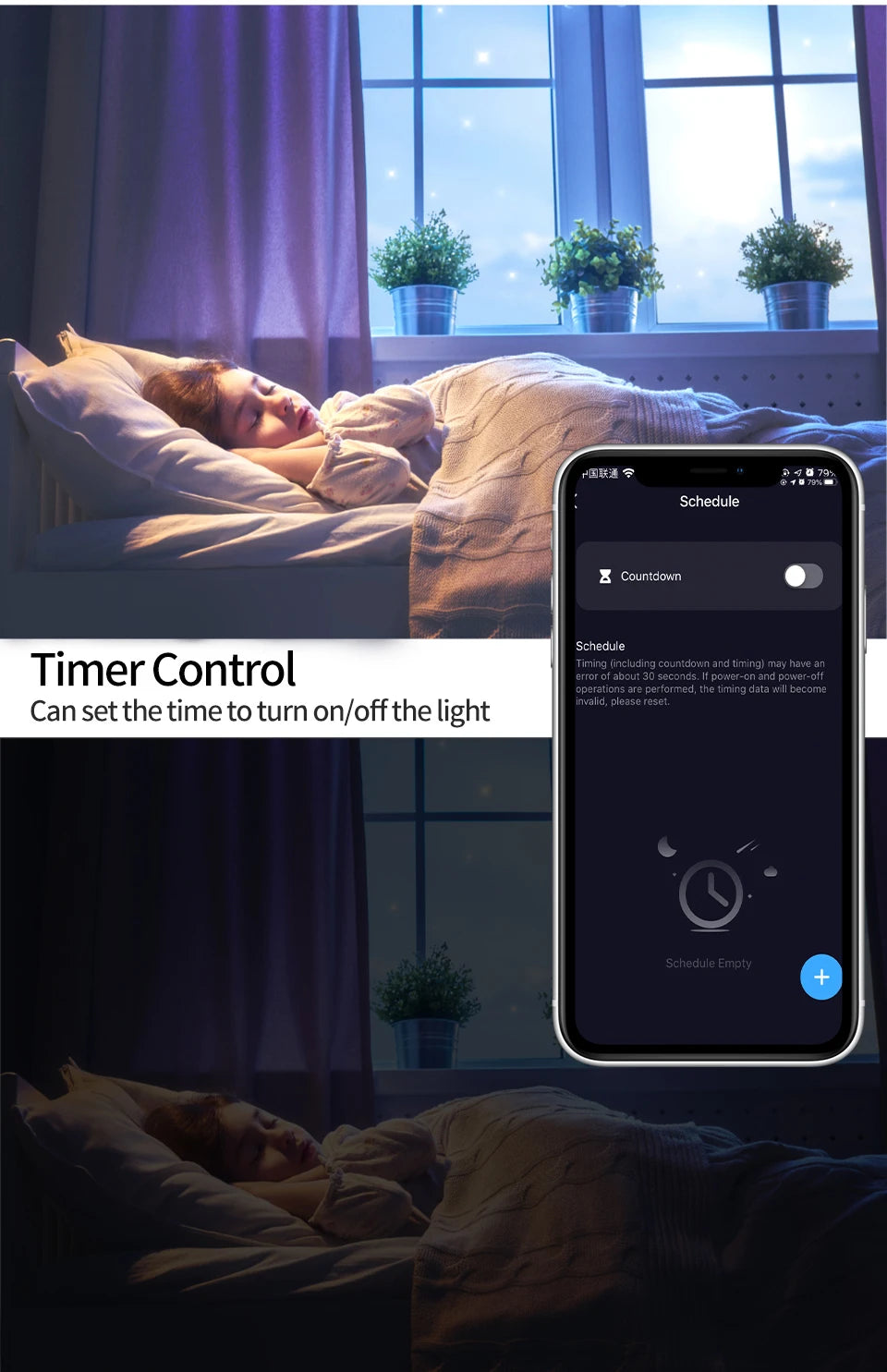 Tuya Smart LED Bulb E27 APP Control Dimmable Light Bluetooth RGB Lamp 220V Bedroom Decoration Party Lighting Smart Life exovai.com