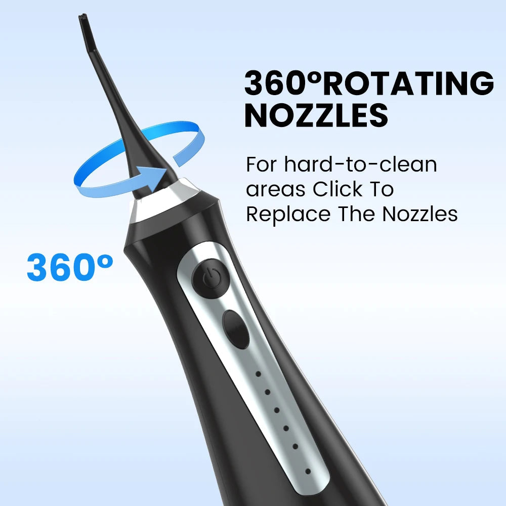 Sejoy Water Dental Flosser Oral Irrigator 8 Jet Tips 5 Modes IPX7 Waterproof  Portable Cordless Teeth Cleaner for Home&Travel exovai.com