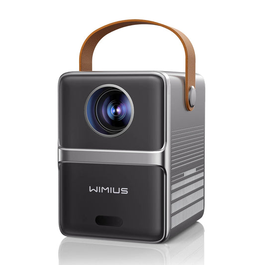 Wimius Mini Projector Full HD 1080P 18000 Lumens Video Projector Electric Focus 5G WiFi Bluetooth Portable Projector Home Cinema exovai.com