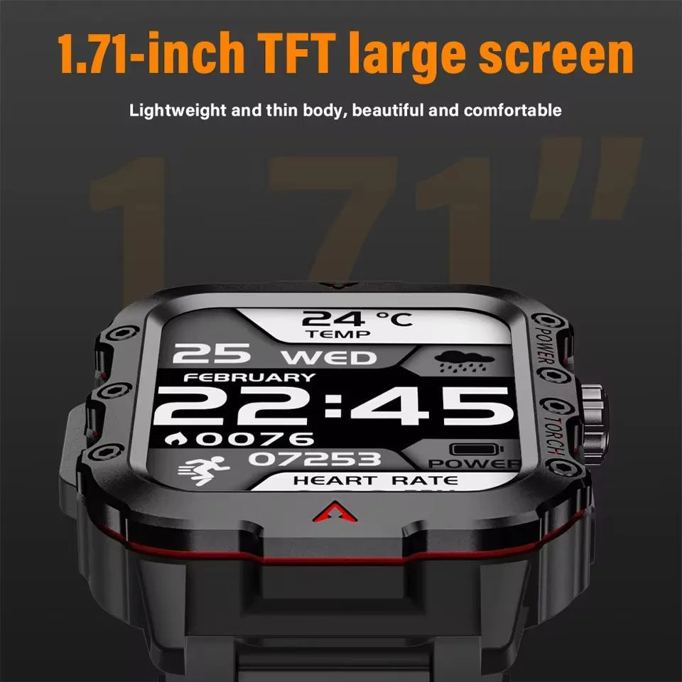 2025 New Smartwatch For Women GPS Smart Watch Men 1.71 Inch HD Display GPS & Make/Receive Phone Calls 400mAh Battery Braceletes exovai.com