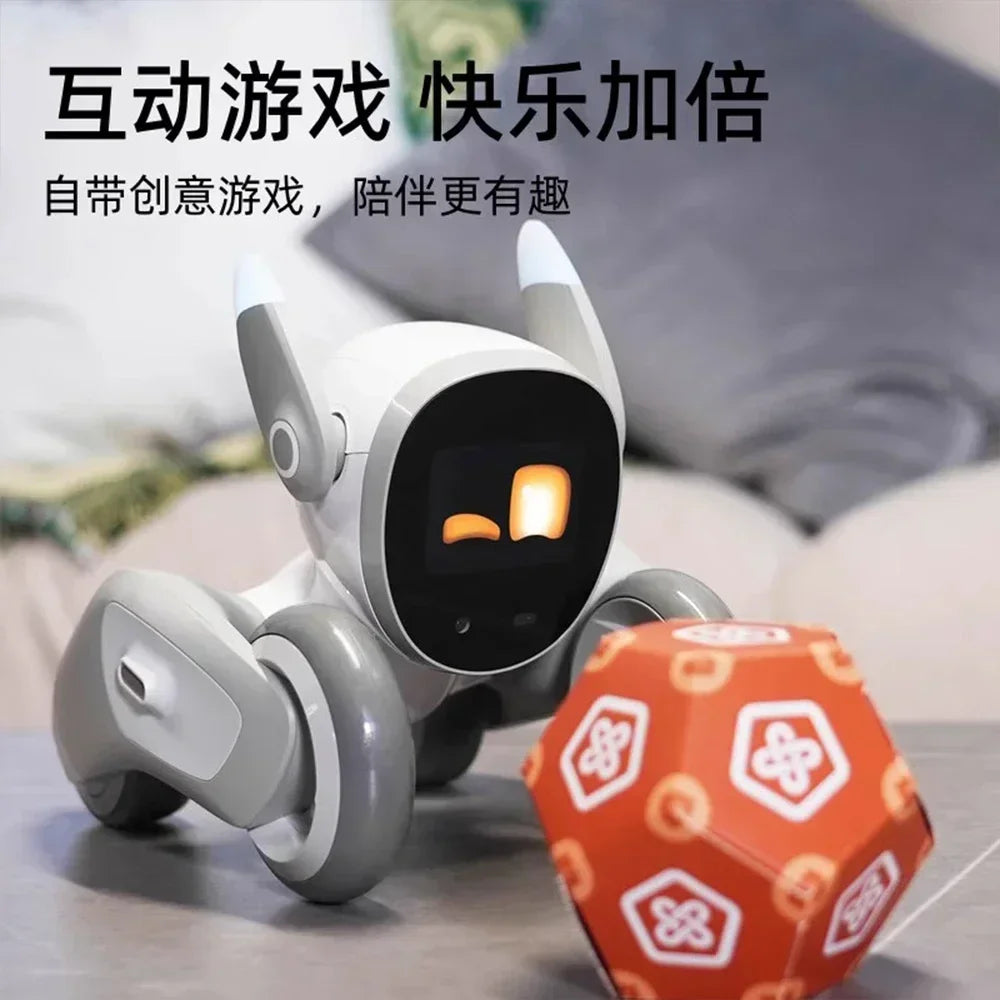 Loona Smart Robot Dog Cute Intelligent Emotional Robots Accompany Voice Machine Compatible Custom Monitor Electronic Toy Gifts exovai.com