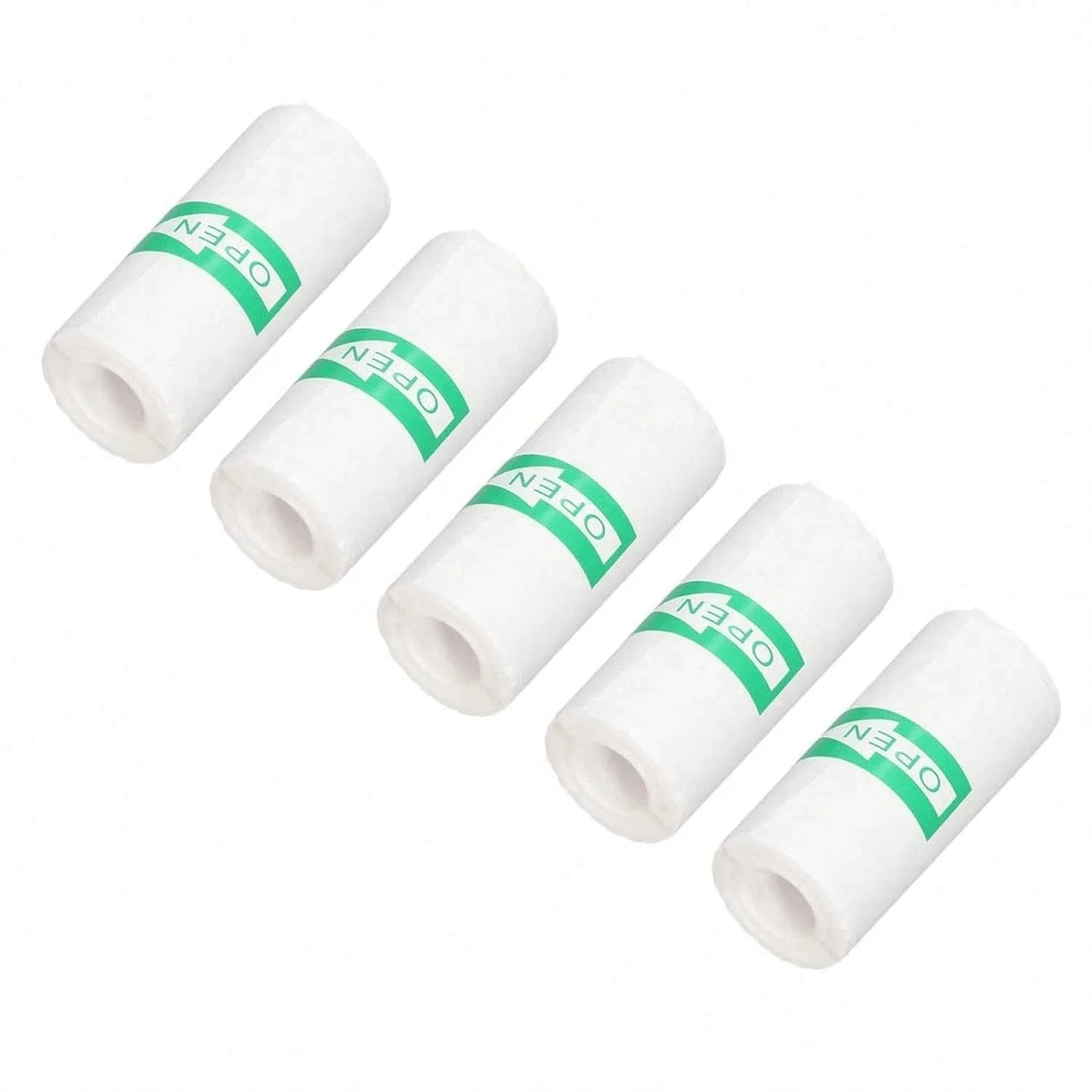 Mini Pocket Printer 5 Rolls Of Self-Adhesive Paper Portable Thermal Printer For Printer Suitable For Home Office Study And Work exovai.com