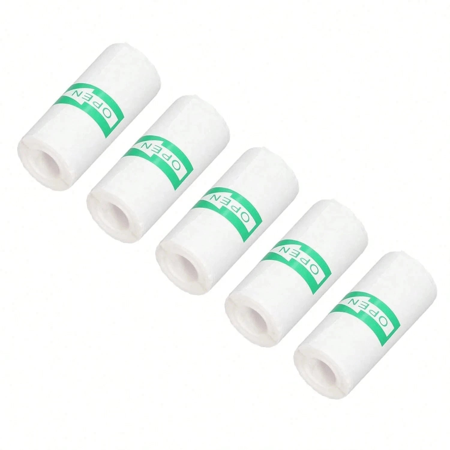 Mini Pocket Printer 5 Rolls Of Self-Adhesive Paper Portable Thermal Printer For Printer Suitable For Home Office Study And Work exovai.com