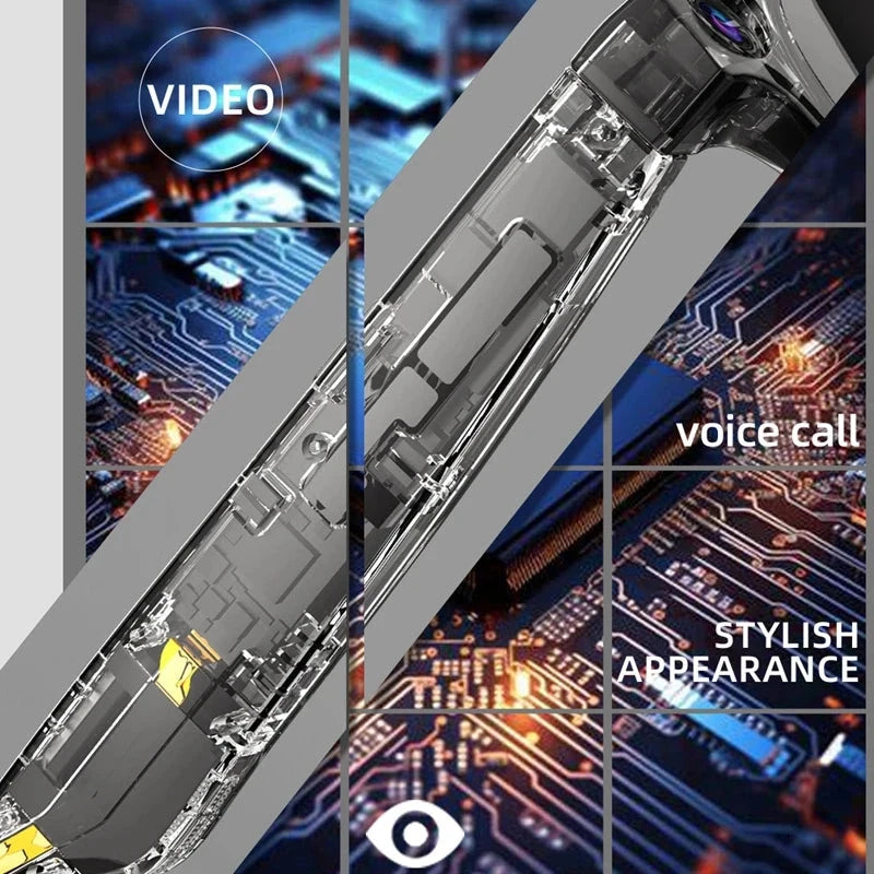 Xiaomi 4k Smart AI Bluetooth Glasses HD 800W pixel Shooting Waterproof Camera Photo Video Voice Call Translation Smart Glasses exovai.com