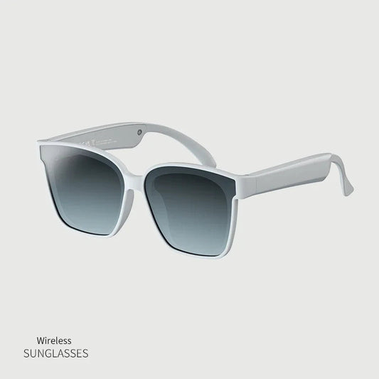 Wireless Bluetooth Smart Glasses multifunctional Voice Assistant Listen Music Navigation Glasses  Calls Eyeglass Sunglasses exovai.com