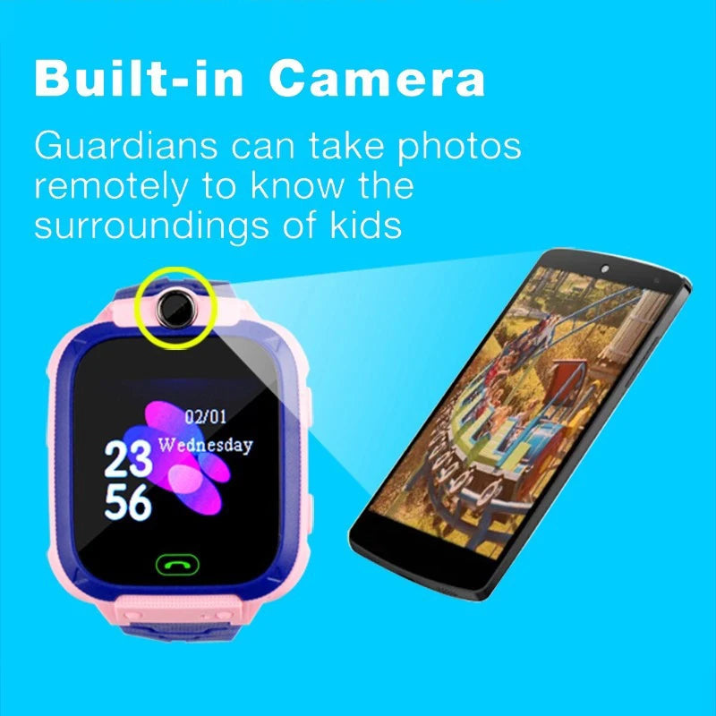 Smart Watch For Kids - Location, Camera, Video, Music, Games, Alarm, Calculator exovai.com